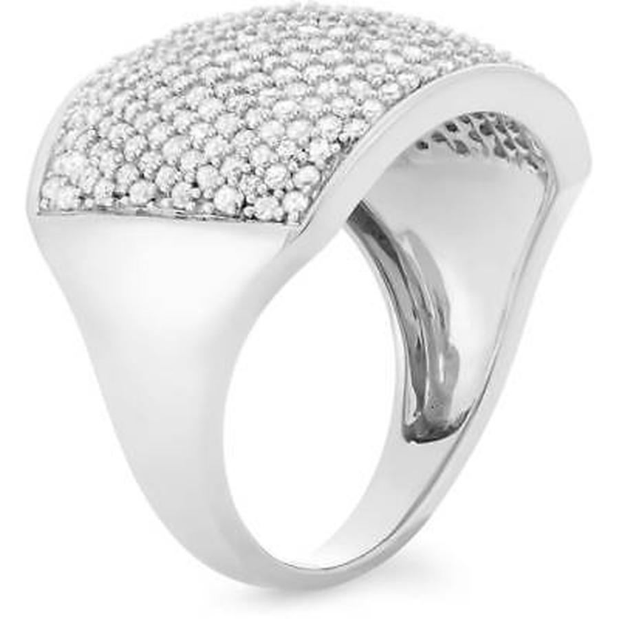 【 新品 】 Gold White 10k アンブランデッド 1 Ring Diamond TDW 1/2ct 指輪