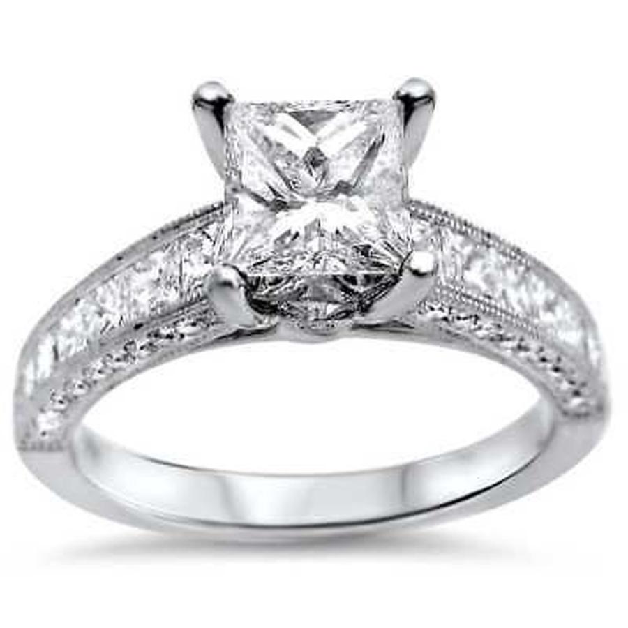 品質満点 Ring Engagement Diamond Princess Cut Tdw 7 8ct 1 Gold White 18k Noori 婚約指輪 海外セレクション 海外買付直輸入セレブ愛用ブランド商品 ブライダルアクセサリー Www Solidarite Numerique Fr