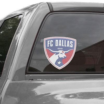 正規品 メジャーリーグサッカー Mls アメリカ Usa ストックデール Fc Dallas 12 X 12 Perforated Decal 魅力的な Zoetalentsolutions Com