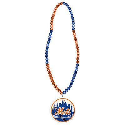 全商品オープニング価格！ Mets York New MLB メジャーリーグ 野球 ロゴ ネックレス Bead その他野球用品