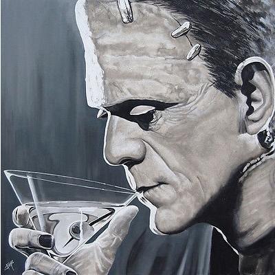 内祝い アート 海外セレクション Contemplative Cocktail By Mike Bell Frankenstein Monster Martini Canvas Giclee パンダストア 通販 Yahoo ショッピング 全国宅配無料 Www Easydent Cl