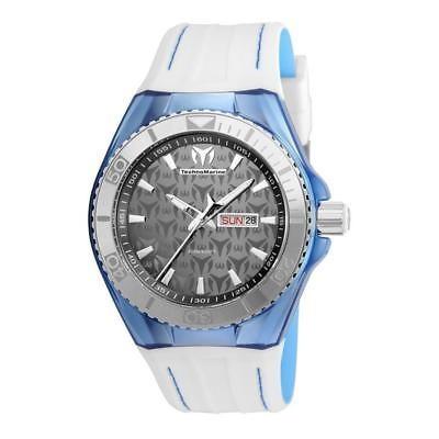値段が激安 TECHNOMARINE テクノマリーン メンズ TM-115065 腕時計 クォーツ ケース スチール バンド シリコン 46ミリ クルーズ 腕時計
