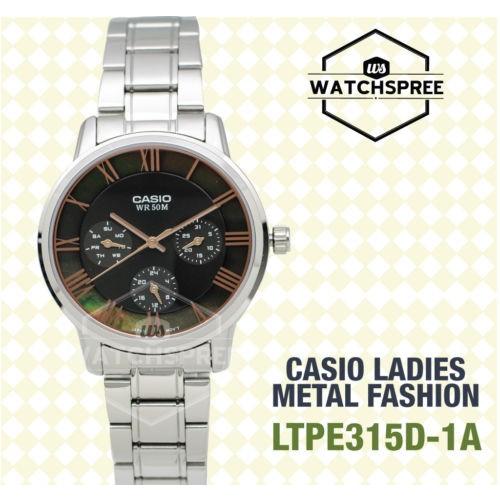 【新作入荷!!】 腕時計 カシオ Casio Ladies' Standard Analog Watch LTPE315D-1A LTP-E315D-1A, 特選パーツカー狂 6e2cd301