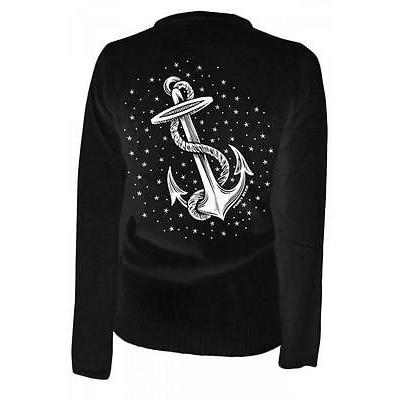 21新作モデル セーター ピンキースター レディース ピンクy Star Anchors Aweigh ブラック カーディガン Nautical Rockabilly パンダストア 通販 Yahoo ショッピング ブランドショッパー付き Www Skylanceronline Com