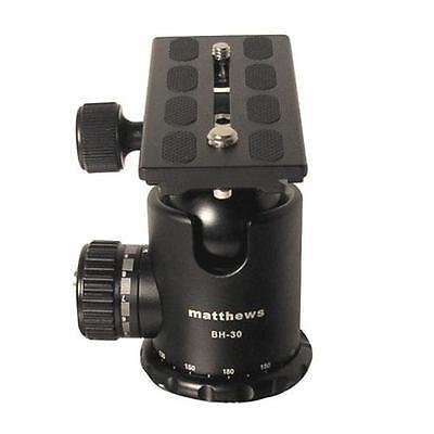 最安値挑戦 カメラ 写真 三脚 サポート 三脚ヘッドmatthews Bh 30 Ball Head With Quick Release System Supports 39 Lbs 人気特価激安 Www Kingfishswimming Com