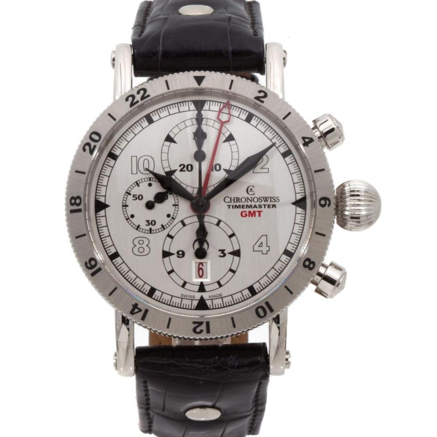 お得セット Auto シルバー スチール クロノグラフ Timemaster クロノグラフスイス 腕時計 海外セレクション ストラップ CH-7533-GST-SI 腕時計 メンズ 腕時計