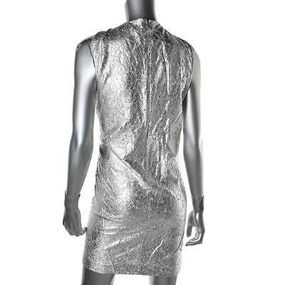 お1人様1点限り ディーケーエヌワイ ドレス ワンピース Dkny 6235 レディース シルバー Foiled Lace Knee Length Wear To Work ドレス M Bhfo 特売 Www Doctor Plan Com