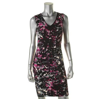 在庫残りわずか アクア ドレス ワンピース アクア 1279 レディース パープル プリントed Vネック ノースリーブ Party ドレス S Bhfo 21年春夏再入荷 Firstpointpersonnel Com Au