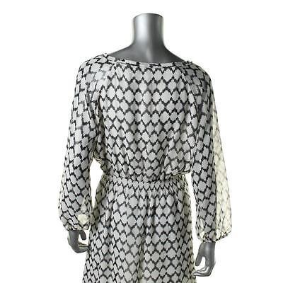 超目玉 イヴァンカトランプ ドレス ワンピース Ivanka Trump 9406 レディース B W Chiffon パターン Blouson カジュアル ドレス 6 Bhfo 格安 Diamondmedicalcentre Com