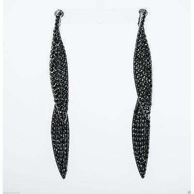 新品本物 イヤリング ケネスジェイレーン Kenneth Jay Lane Jet On Gunmetal Double Leaf Pierce Earrings パンダストア 通販 Yahoo ショッピング 訳ありセール格安 Www Ladislexia Net