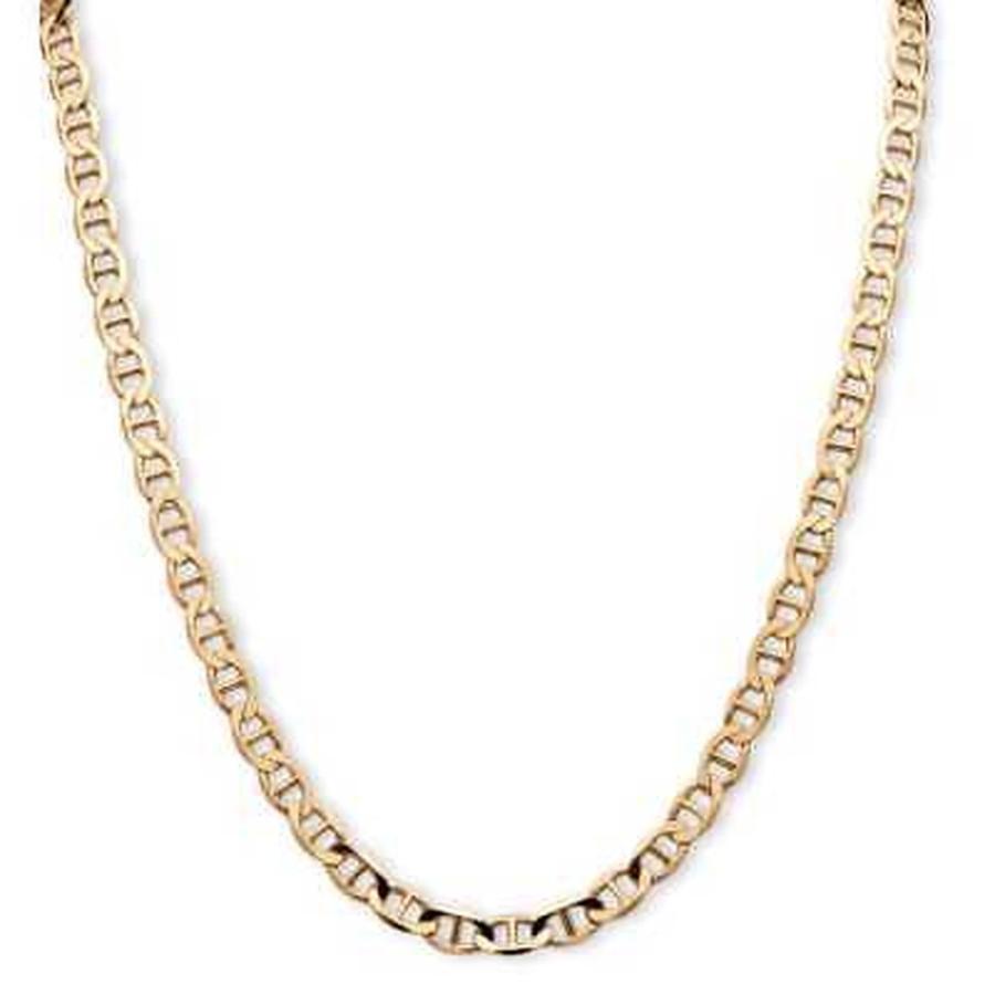 ファッション通販 14k In Chain Mariner Link Men S パームビーチジュエリー ネックレス チェーン 海外買付直輸入セレブ愛用ブランド商品 Yellow Silver Sterling Over Gold メンズアクセサリー