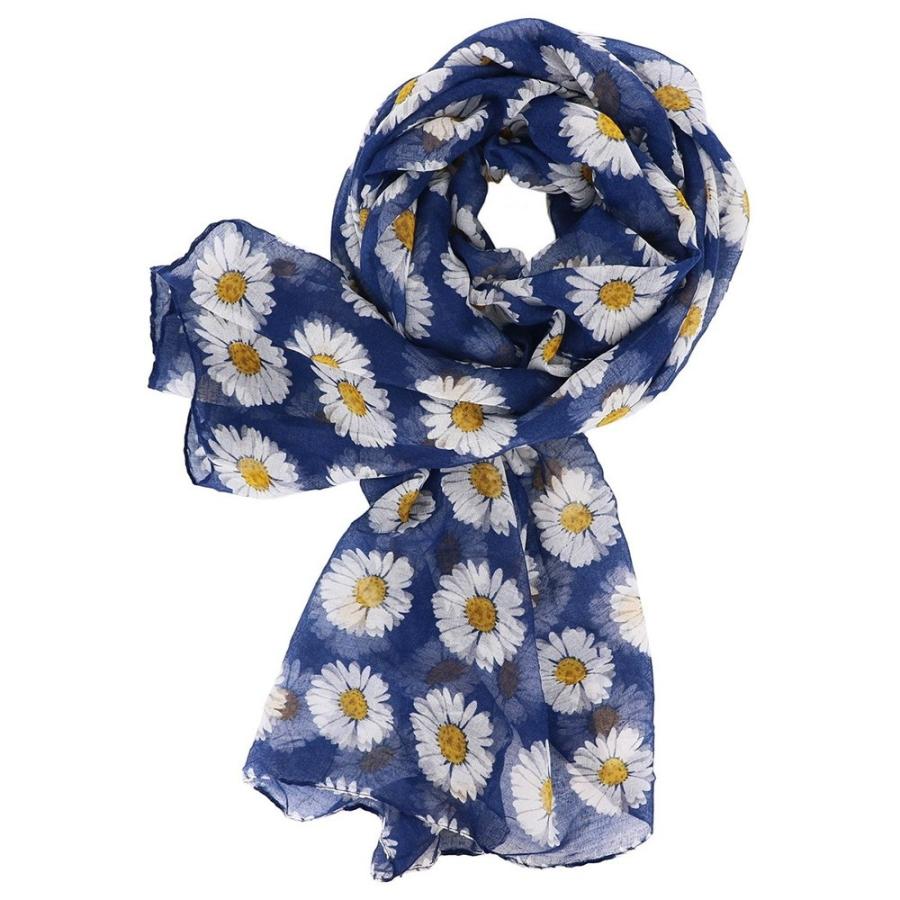 好評にて期間延長 海外買付直輸入セレブ愛用ブランド商品 Scarf Print Daisy 海外セレクション ラップ スカーフ 財布 帽子 ファッション小物 Affaires Sociales Gouv Cg