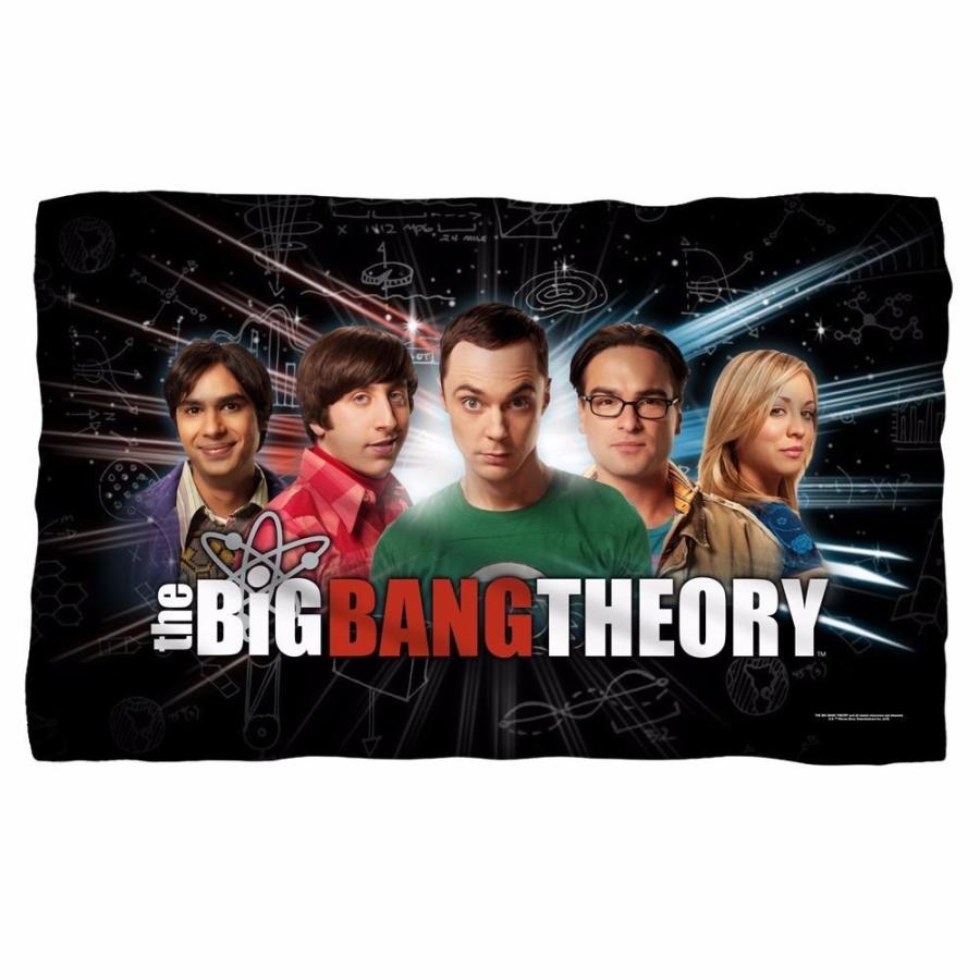 海外キャラ Throw グッズ ブランケット Big Bang Theory Theory Group Spark Licensed Group Fleece Throw Blanket