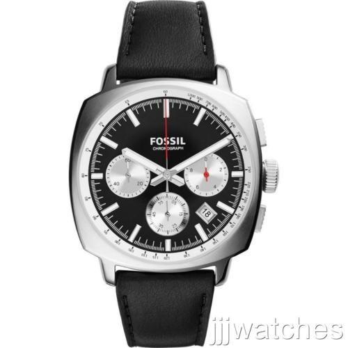 【お1人様1点限り】 腕時計 フォッシル New Fossil Men Haywood Chrono Black Leather Watch 43mm CH2984, Mars shop 2b70208d