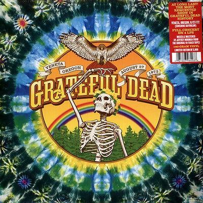 新規購入 アメリカ人気キャラクター レコード 海外セレクション Grateful Dead Live Veneta Oregon August 27 1972 4x Lp 180g Vinyl Box Set New 新しい到着 Technet 21 Org