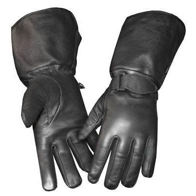 新素材新作 Men's Redline レザー レッドライン ミトン 手袋 Gauntlet G-053GS Black Gloves, Leather Lining Gator Fleece 手袋