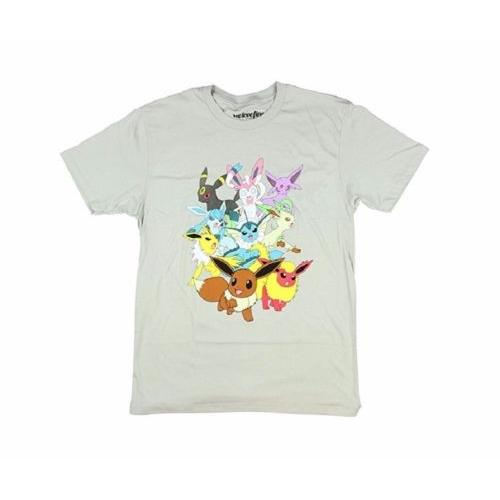 無料発送 Officially Group Eeveelutions Pokemon ポケモン Tシャツ グッズ アパレル 海外買付直輸入キャラクター Licensed Shirt T Adult トップス Dagl Tg