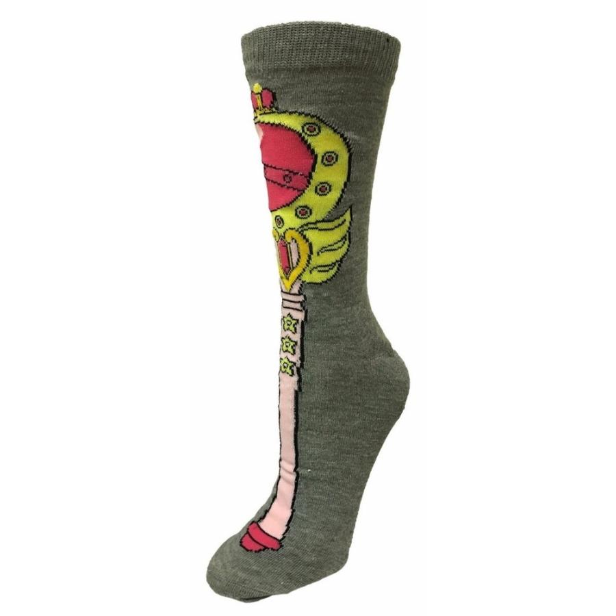 注目ブランド 海外コミック キャラ ウェア セーラムーン Sailor Moon Wand Knee High Socks Officially Licensed Socks 新しいコレクション Zoetalentsolutions Com
