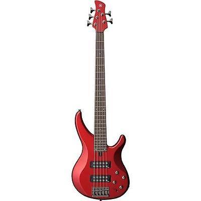 品数豊富！ Yamaha エレクトリックギター バス ギター ギア 楽器 TRBX305 Red Apple Candy Fingerboard, Rosewood Guitar, Bass 5-String エレキギター
