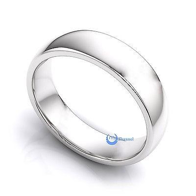 最安 海外バイヤー厳選 指輪 リング Heavy Wght 5 3 7 8gr Solid 5ミリ 14k ホワイト ゴールド ウェディング バンド Comfort Fit Sz 4 13 好評 Aleefsurgical Com