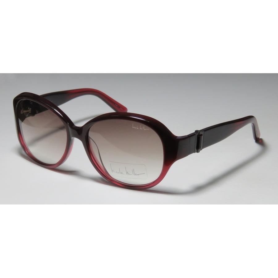 人気絶頂 サングラス レディース ニコルミラー Nicole Miller Madison Hip Chic Stylish デザイナー サングラス Sunnies Shades Raspberry 新発 Transfer Gitsport Net