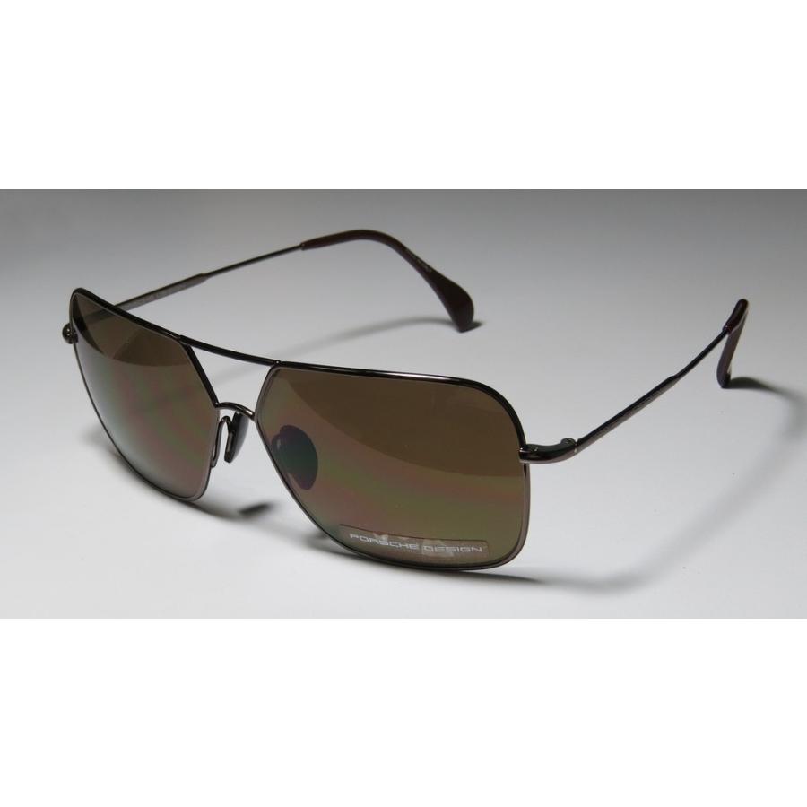 保障できる サングラス メンズ ポルシェデザイン Porsche デザイン 8512 Famous デザイナー Highest クオリティ Distinct Hot サングラス Shiny Brown 人気ブランドを Mail Alrayan University Edu Ye