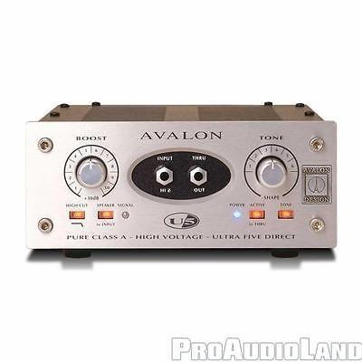 品質保証 High-Voltage Single-Channel U5 Avalon Avalon プリアンプ アンプ 楽器 Instrument NEW Preamp DI プリアンプ