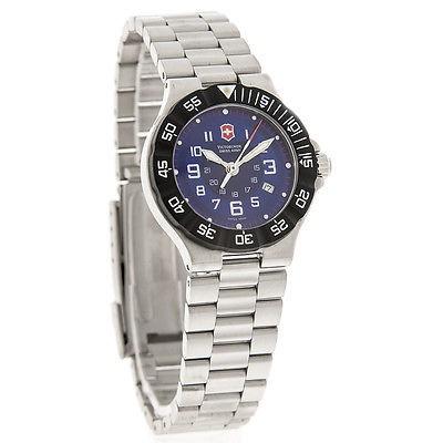 【アウトレット☆送料無料】 スイス Victorinox スイスアーミー 腕時計 Army 241415 腕時計 ダイヤル ブルー スチール ステンレス レディース XLT Suミリit 腕時計
