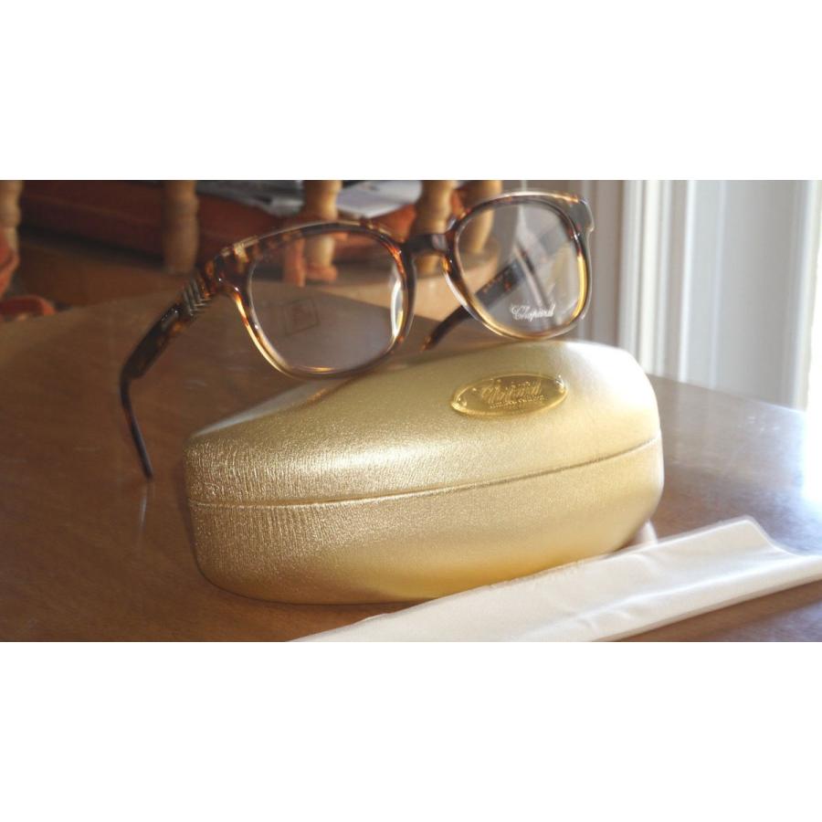 アイグラス Eyeglasses フレーム ショパール New Chopard Eyeglasses 0961 Havana 23kt その他メガネ備品 Gold Plated