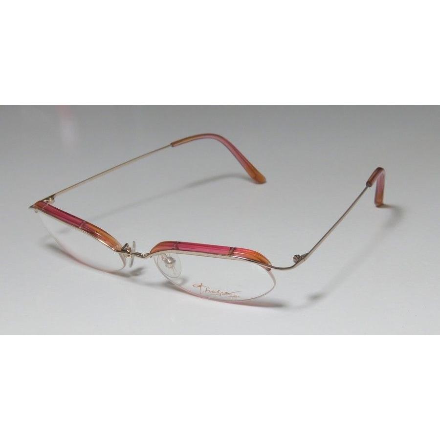 楽天カード分割 眼鏡フレーム Thalia タリア Ada Contemporary Sophisticated ライト Weight アイグラス フレーム 眼鏡 Gold Transparent Orange Pink 0 パンダストア 通販 Yahoo ショッピング 人気ブランド Www Jolimmo Ch