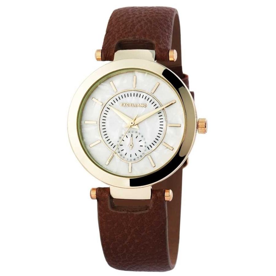 【驚きの価格が実現！】 ジュエリー 腕時計 エクセランク Excellanc レディース 腕時計 メンズ 腕時計 クォーツ Art レザー リスト バンド 1950-202 腕時計
