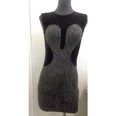 オンラインストア値下 通販 レディース レディース ブライアンリッテンバーグ ノースリーブ ドレス ワンピース ドレス シルバー Blk サイズ グリッター Mesh Yahoo ショッピング Lichtenberg L Brian E パンダストア 公式 店 Hotelkenti Ci