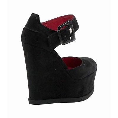 手数料安い レディース ハイヒール チェーザレパチョッティ Ceasare Paciotti ブラック スエード Closed Toe ウエッジ W バックル E パンダストア 通販 Yahoo ショッピング 楽天 Mdtu Nw Gov Lk