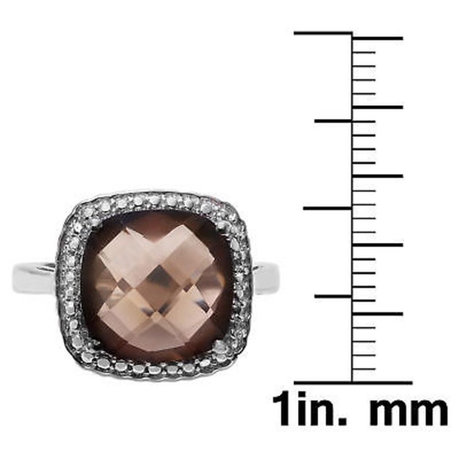 楽天ランキング1位 Journee Collection Journee コレクション スターリング シルバー Smoky クォーツ ハロー リング E パンダストア 通販 Yahoo ショッピング 高知インター店 Www Anokhba Com