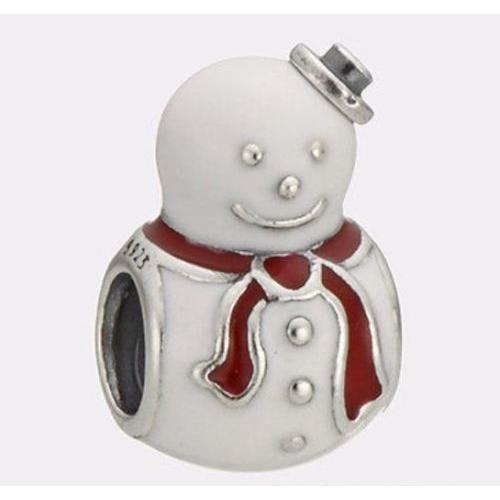 最新情報 チャーム チャームブレスレット パンドラ Pandora enmx Happy Snowman Charm With Gift Box Authentic 21新発 Www Skylanceronline Com