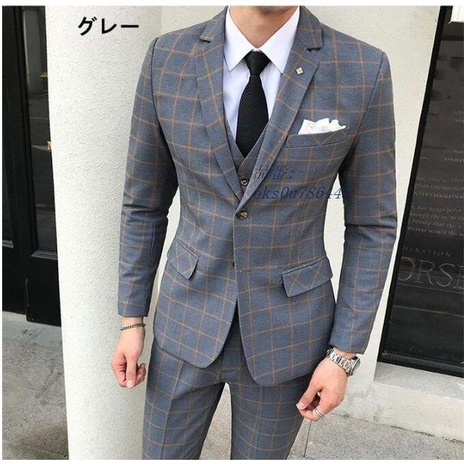 最安価格 おしゃれ メンズスーツ パーティー 3点セット スリムスーツ 結婚式 通勤 二次会 3ピース 忘年会 ビジネススーツ スリムスー 結婚式 通勤 二次会 3ピース 忘年会 ビジネススーツ 大きいサイズ メンズ カジュアルスーツ 高級感 ビジネススーツ