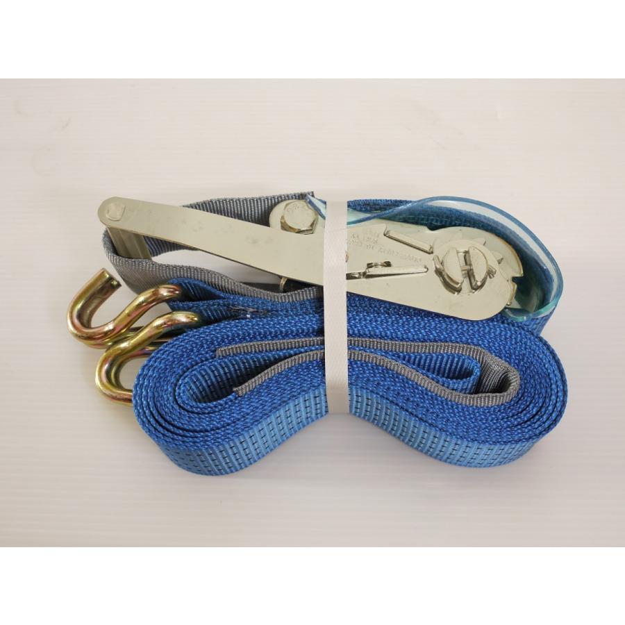 イリイ　5m-5ton荷締め機ラッシングベルト フック仕様ラチェットベルト  TR-025RB |  | 01