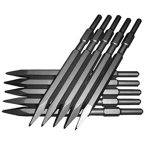 イリイ　電動ハンマー用 ブルポイントチゼル 六角軸 17H×280mm 10本セット |  | 01