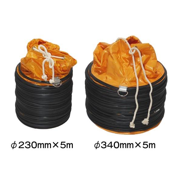 イリイ　送風機用フレキシブルダクト・ダクト ホース／Φ200mm×5m 　取り付け径φ230mm 風管 T353 |  | 01