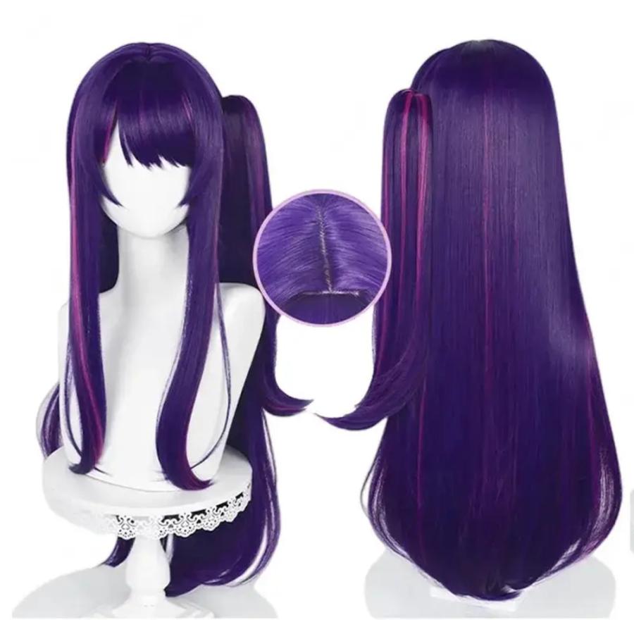 推しの子 コスプレ ウィッグ 星野アイ アニメ 耐熱性 ロングヘア ハロウィン 仮装 演出 コミケ