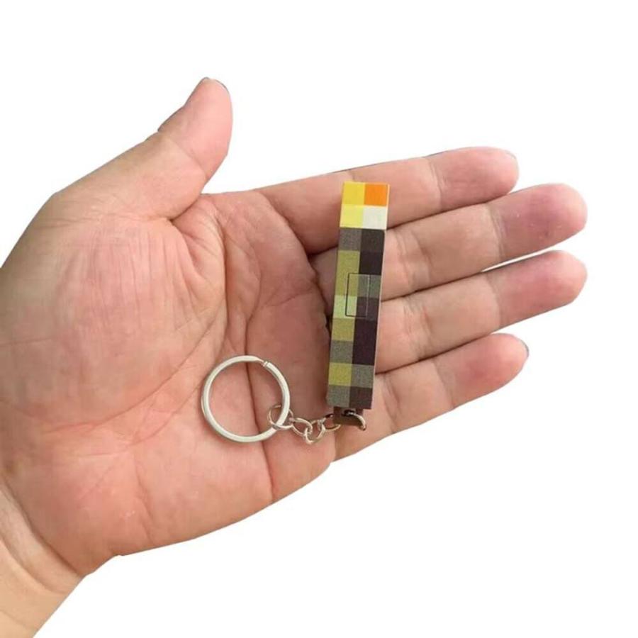 マイクラ ミニライト ミニトーチ Mini マインクラフト MINECRAFT キーホルダー USB