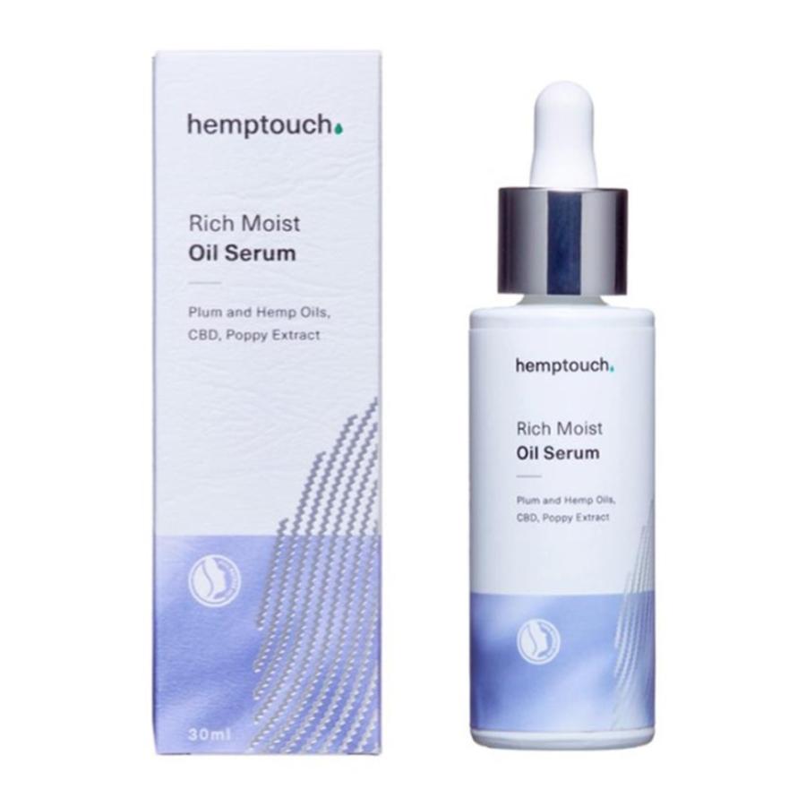 CBD リッチモイストオイルセラム 30ml ヘンプタッチ アイソレート