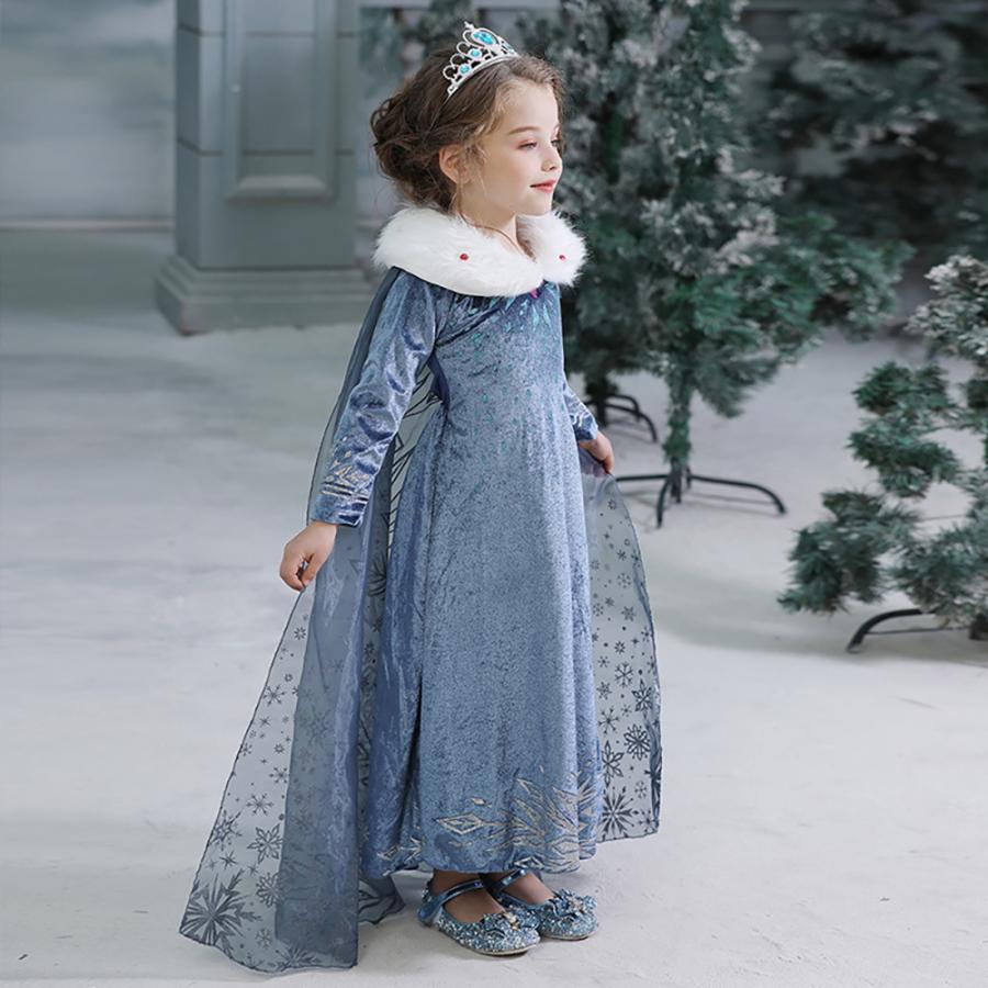 エルサ アナ雪 アナと雪の女王2 ドレス 子供 キッズ コスチューム