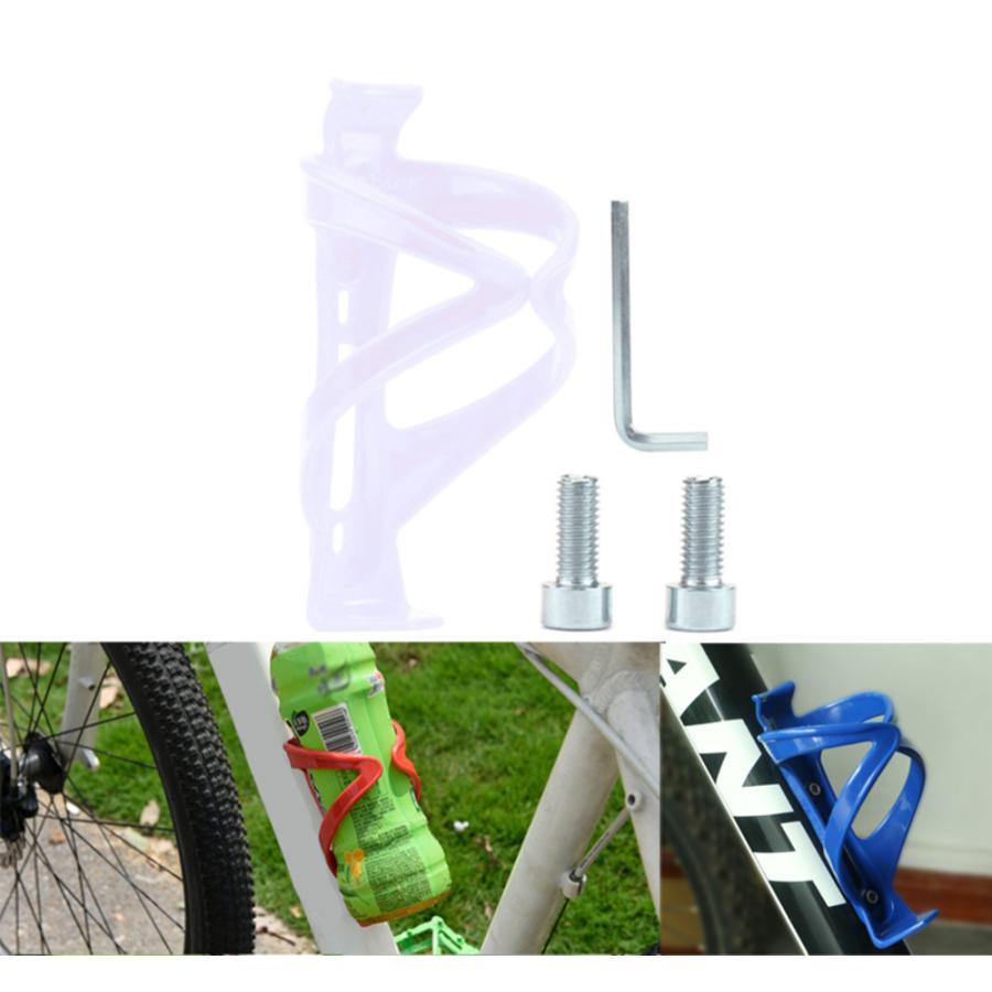 自転車用 ペットボトルホルダー ドリンクホルダー マウンテンバイク サイクリング   ホワイト