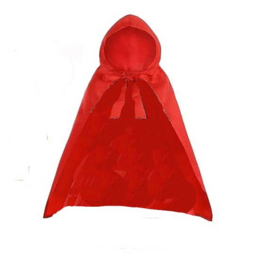 赤ずきんちゃん マント ハロウィン コスプレ 幼稚園 保育園 仮装 魔女 ケープ 子供 衣装 お  130cm