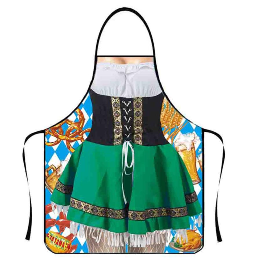 エプロン 北欧風 おしゃれ かわいい 猫柄 防水 防汚 料理エプロン 80×60cm  5