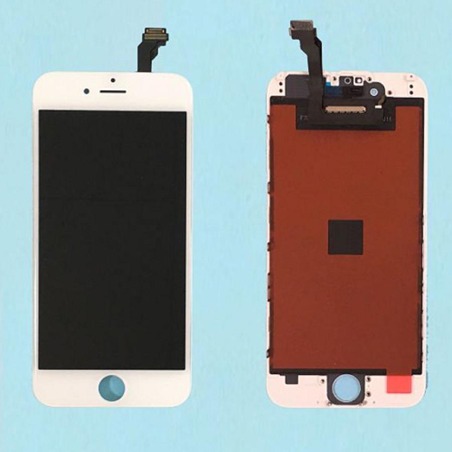 iPhone6 フロント パネル ガラス パネル デジタイザ タッチ パネル LC ホワイト カラー ホワイト