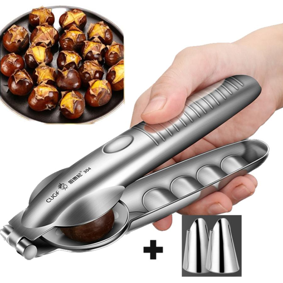 栗むき器 栗剥き器 クリッパー 栗 カッター ナッツ クリ キッチン 用品 便利 グッズ 