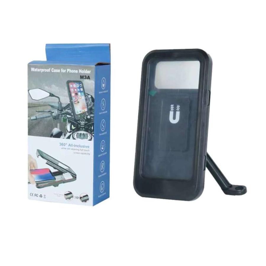 オートバイ バイク スマホホルダー 全面防水 バイク ベビーカー 自転車スタ  オートバイ