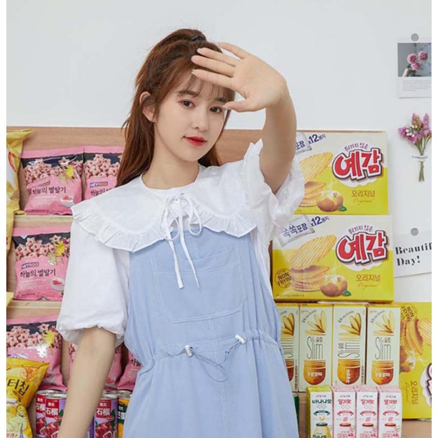 レディース コットンブラウス 花柄  ラペル ブラウス  取り外し可能 シャツ 1ピース   008